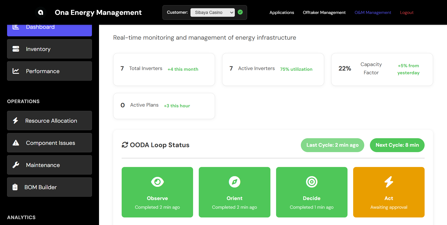 Ona Terminal Interface